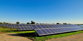 Large solar installation