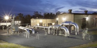 Compressor station in Pennsylvania
