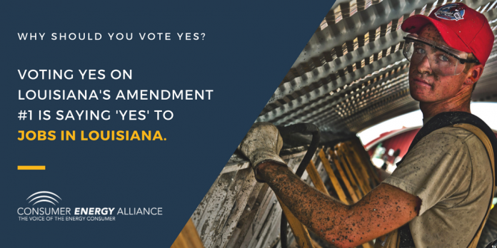 Vote Yes on Louisiana Amendment 1 Vote Yes on Louisiana Amendment 1