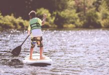 Child Paddle Boarding