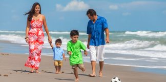Family at the Ocean