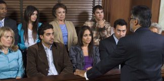 Jury Trial in Courtroom