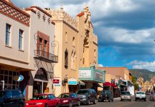Santa Fe New Mexico Downtown