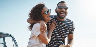 Couple on Road Trip