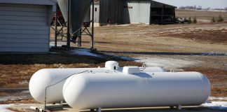 Propane Tanks in the Winter