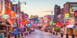 Memphis Tennessee Beale Street Blues Clubs
